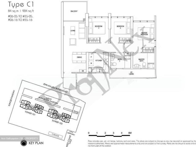 Parc Riviera D5, Condominium