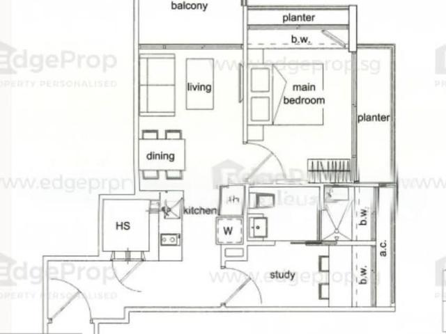 Parc Sophia D9, Apartment