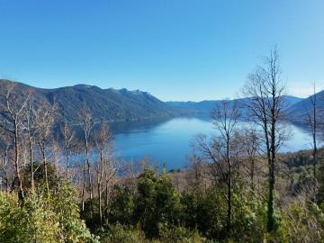 Parcela con vista al lago caburgua