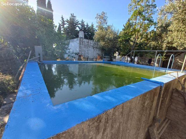 PARCELA DE 10.000M CON CASA DE 83M, POZO EN CTRA MEDINA