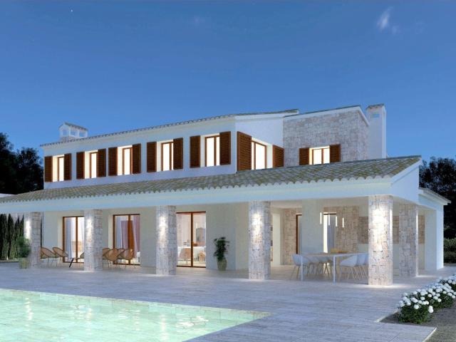 Parcela de 11.617 metros cuadrados con proyecto de vivienda. 370m² Benissa