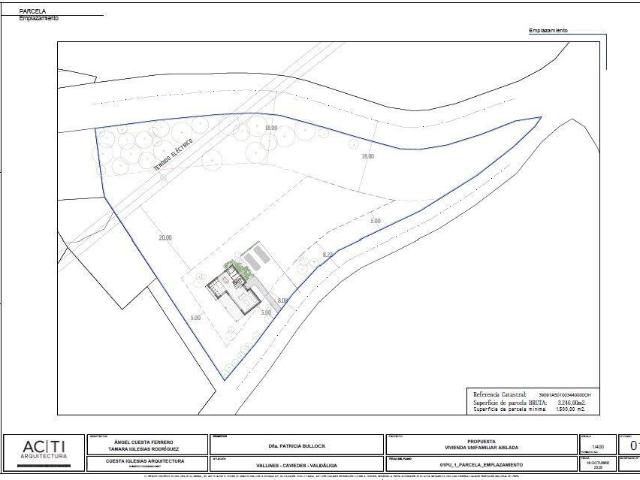 PARCELA EXCLUSIVA CON ANTEPROYECTO APROBADO EN VALLINES – COSTA OCCIDENTAL DE CANTABRIA