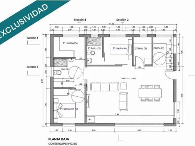 Parcela edificable con proyecto en Mas mora