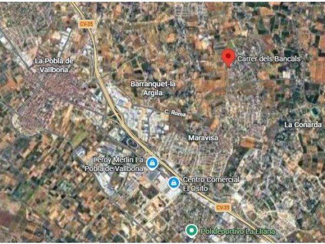 Parcela en urbanización Els Bancals, en Pobla de Vallbona