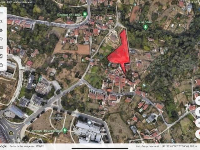 Parcela en venta en Ourense, As Lagunas