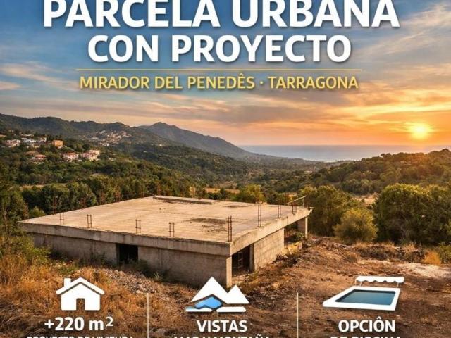 Parcela en venta en El Montmell, El mirador del penedes