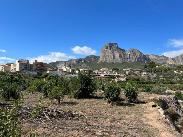 Parcela en venta. POLOP DE LA MARINA