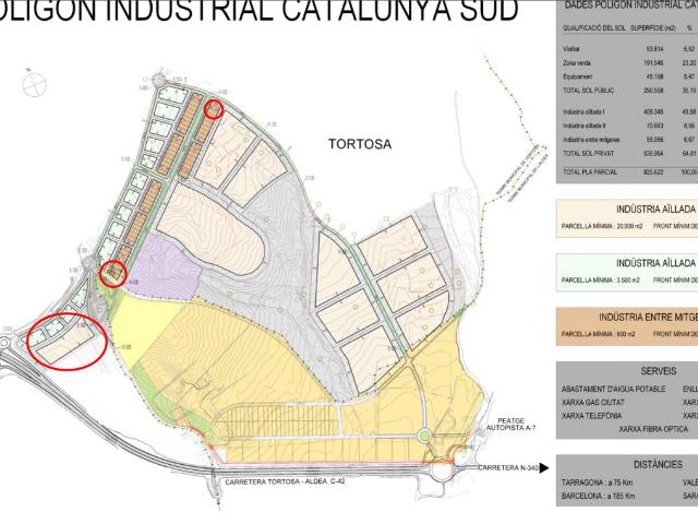 Parcela Industrial Venta Tarragona