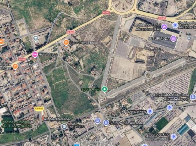 PARCELA PARA DESARROLLO RESIDENCIAL EN TORRELLANO ELCHE