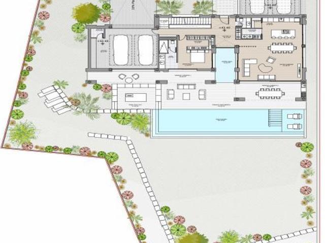 Parcela urbana con proyecto en Mijas Golf. Mijas