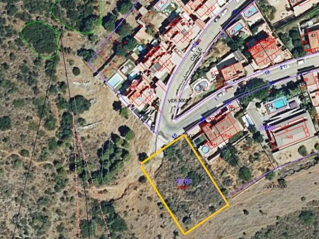 Parcela urbana de 1.100 m2 en El Lagar, Alhaurín de la Torre