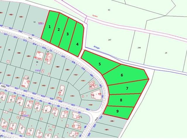 Parcela urbana en urbanización EL SOTO