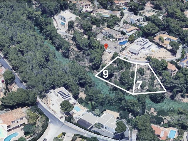 Parcela urbana exclusiva con vistas al mar en Galeras de las Palmeras – Altea