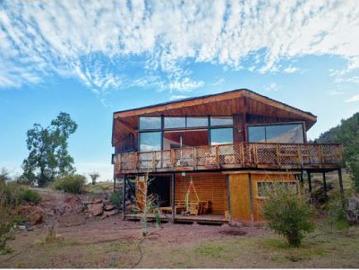 Parcela urbanizada con exclusiva casa en Fundo San Francisco de Los Andes