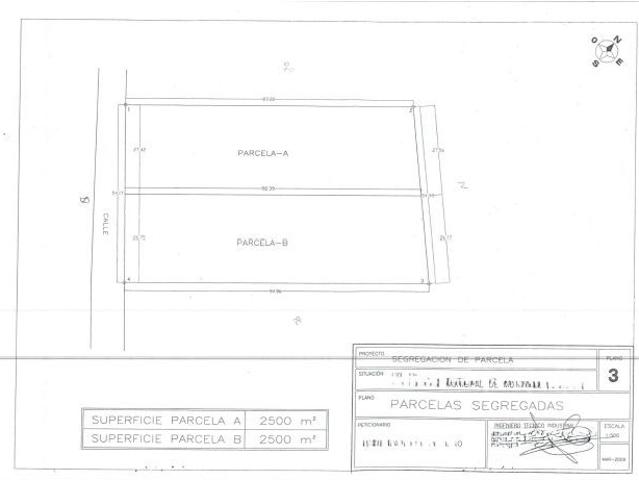 PARCELAS URBANAS DE 2.500m2 EN MUTXAMEL