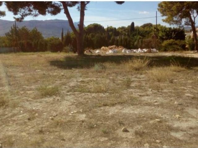 Parcelas libres de construcción y vistas al mar en Calpe Carrió Alto
