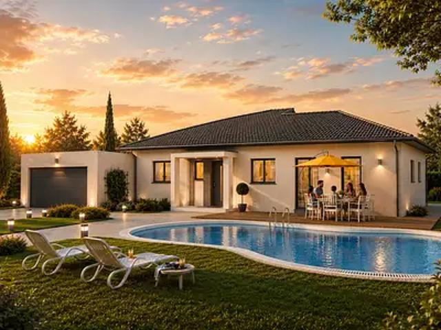 Parcieux 01600 Programme neuf maison neuf à vendre 5 pièces