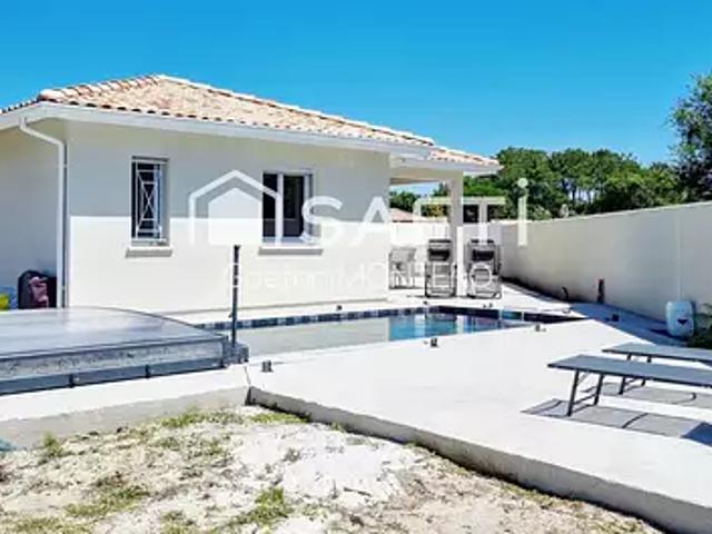 Parentis en Born 40160 Achat / Vente maison 5 pièces t5 piscine terrasse