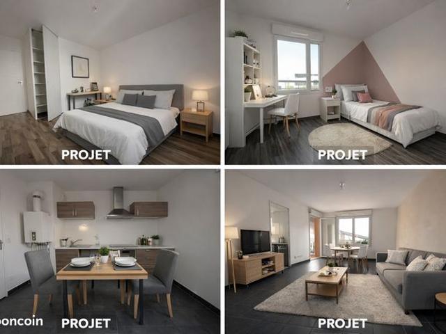 Parfait Etat, Calme et lumineux T3 2 chambres