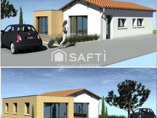 Garage de 55m2 pour un projet T4 80m2 à 230000¤