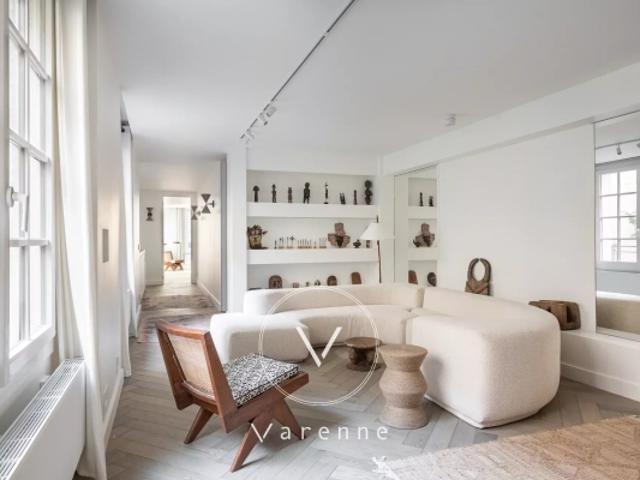 Paris 4e ILE SAINT LOUIS Appartement d'exception à vendre 4 pièces 2 chambres 110 m² Rénové Adresse remarquable