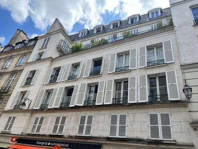 Paris 4ème Rue de la Verrerie Investissement locatif au coeur du Marais
