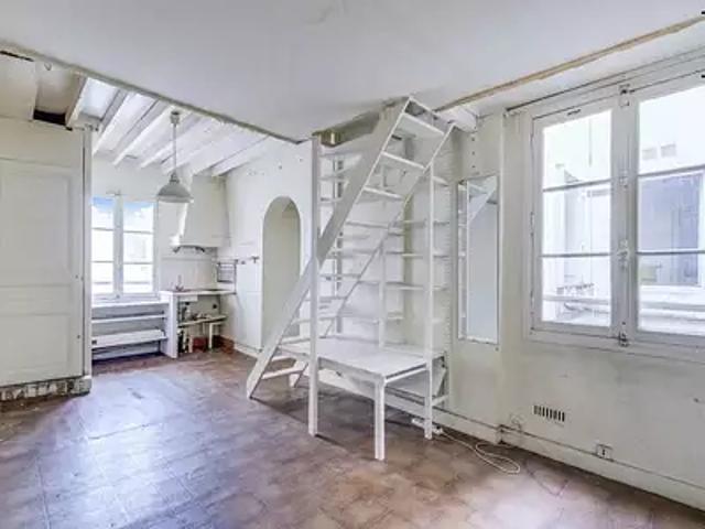 Paris 4ème 75004 Achat / Vente appartement 1 pièce t1