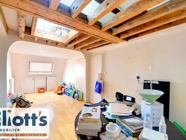 Paris 4ème 75004 Achat / Vente appartement 3 pièces t3 au dernier étage