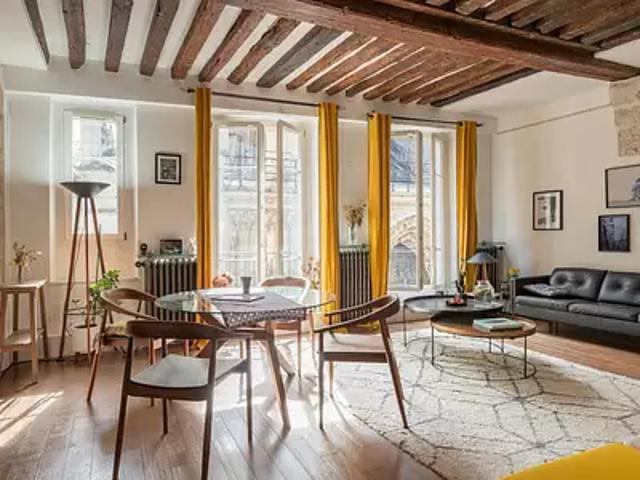 Paris 4ème 75004 Achat / Vente appartement 4 pièces t4