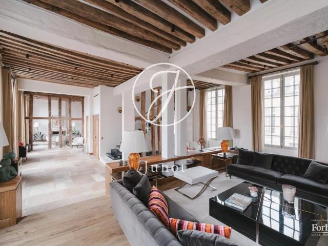 Paris 5e Île Saint Louis Triplex à vendre 7 pièces 3. 358m² Paris 5ème