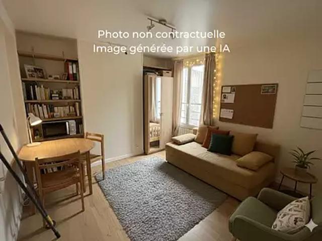 Paris 5ème 75005 Achat / Vente appartement 1 pièce t1 au dernier étage