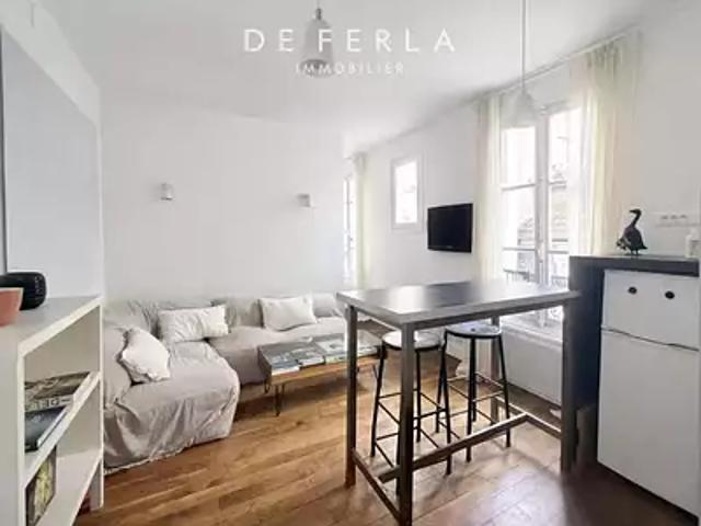 Paris 6ème 75006 Achat / Vente appartement 2 pièces t2 au dernier étage