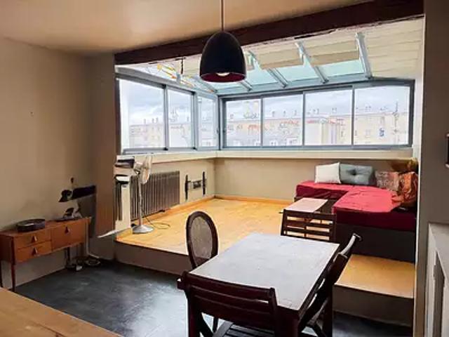 Paris 6ème 75006 Achat / Vente appartement 2 pièces t2 au dernier étage