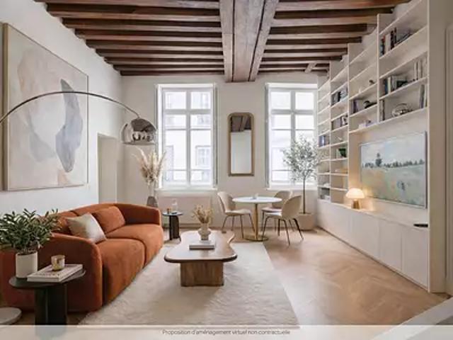 Paris 6ème 75006 Achat / Vente appartement 3 pièces t3 cave