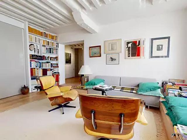 Paris 6ème 75006 Achat / Vente appartement 3 pièces t3 cave