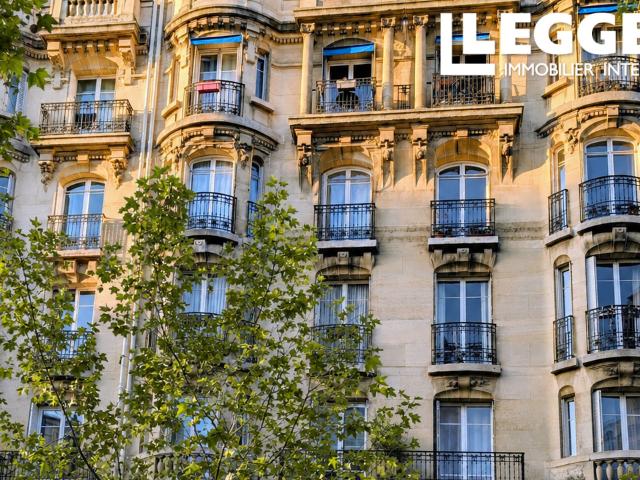 PARIS 15e, Grenelle, Appartement lumineux de 73 M2, 4P T4, balcon, Haussmann de charme ravalé avec ascenseur
