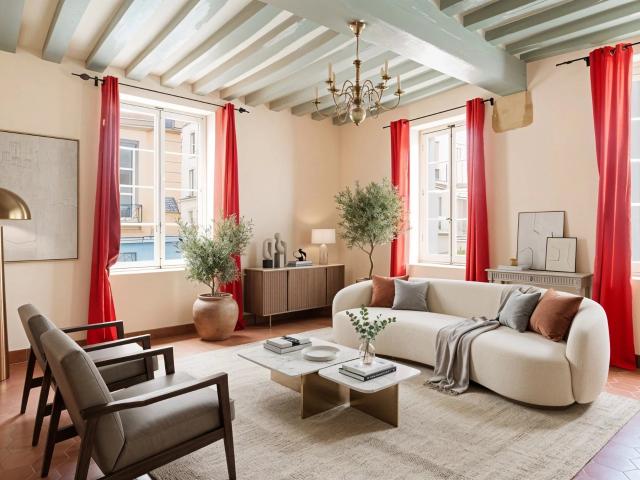 Paris 7e SAINT THOMAS D'AQUIN Appartement 2 pièces 54m² Carrez