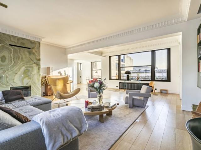 Paris 7ème Gros Caillou / Alma Magnifique duplex Derniers étages Esprit NY