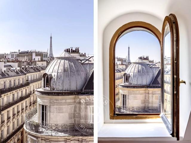 PARIS 8 Magnifique appartement avec vue Tour Eiffel