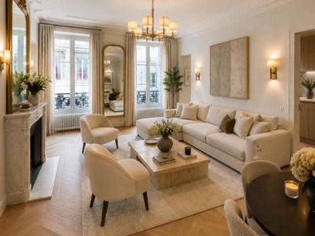 Paris 9ᵉ – place saint georges | t4 d'exception rénové à neuf | 3 chambres | immeuble haussmannien avec gardien