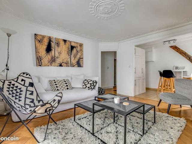 Paris 9eme Rue Saulnier 3 Pièces 2 chambres Parafit état