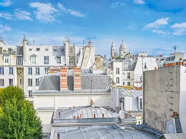 Paris 9ème 75009 Achat / Vente appartement 1 pièce t1 au dernier étage