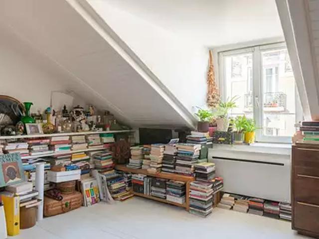 Paris 11ème 75011 Achat / Vente appartement 2 pièces t2 au dernier étage cave