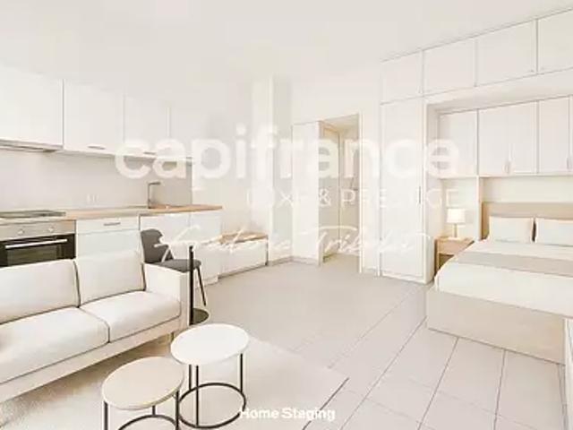 Paris 11ème 75011 Achat / Vente appartement 2 pièces t2 jardin