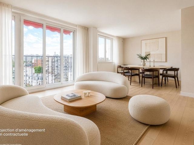Paris 12e À deux pas du Square Saint Éloi 3 pièces avec