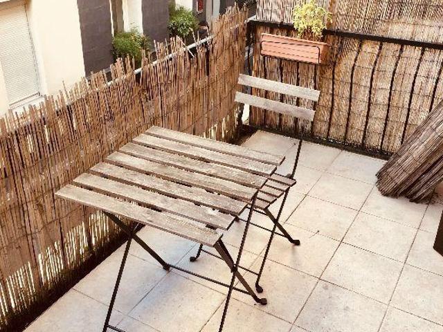 PARIS 12e Gare de Lyon. Studio 30 m² + terrasse
