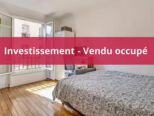 Paris 12ème 75012 Achat / Vente appartement 1 pièce t1 cave