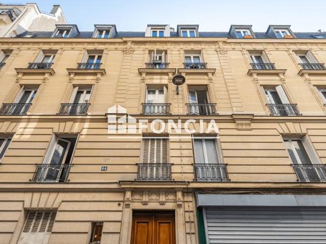 PARIS 17 Rue Sauffroy à 2 pas du Square Saint Croix situé au 1 er étage d'un immeuble entretenu agréable F2 plus cave