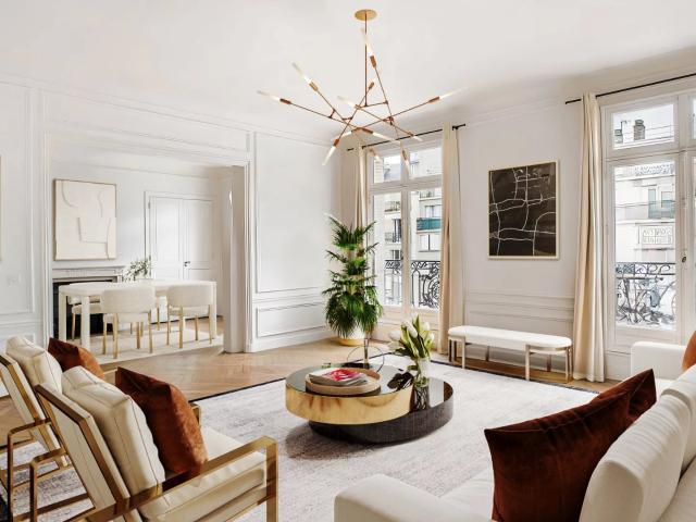 Paris 17e PEREIRE Appartement à vendre 7 pièces 247,72m² Carrez 4/5 chambres 2 balcons 8,30/3,33m² Vue dégagée