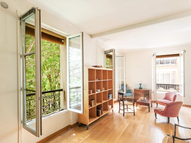 Paris 14e ALESIA Appartement 48,28m² Carrez 2 pièces Calme